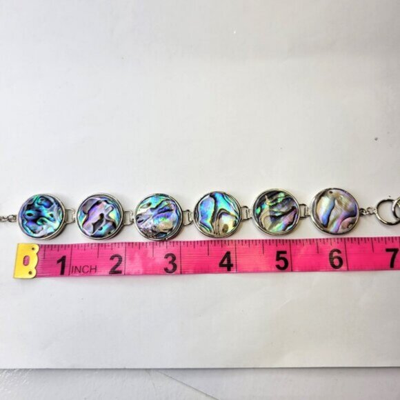 Unique Abalone Biwa Shell Bracelet - Picture 7 of 14